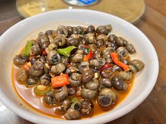 酱爆螺丝-芦茨金富饭庄·25年老字号·专做稻草鸡
