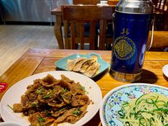 老式牛肉锅包-蒙艾里民族传统菜蒙餐