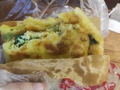 韭菜蛋饼-老客满蛋饼(双塔市集店)