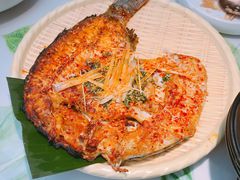 傣味香茅草烤罗非鱼-云海肴云南菜(曲江大悦城店)