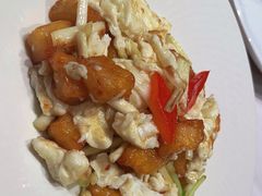 韭黄蛋白油泡银鳕鱼-北京厨房(SKP店)