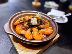 石锅梅菜罗氏虾-大拙里·精致融合菜(沙湖桃源国际店)