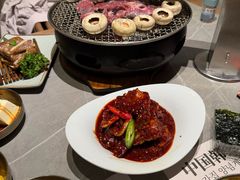 -草家酱蟹炭火烤肉店(珲春南路一店)