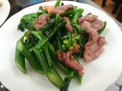 芥兰炒牛肉-文记壹心鸡(宝华路店)