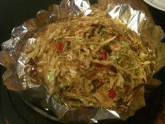 铁板手撕包菜-天龙宝严素食馆(大兴善寺店)