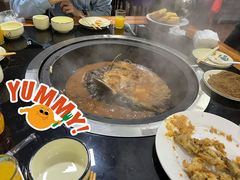 -北京龙庆四季香农家饭庄·灶台鱼·碳烤虹鳟鱼(龙庆峡店)