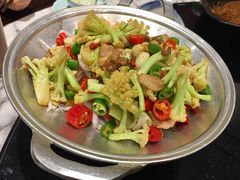 干锅有机花菜-苏浙徽·江南荟·本味融合菜(相城方圆里店)