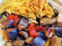茄子肉丁鸡蛋拌面-文三里屯面馆(三里屯店)