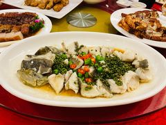 花椒清蒸鲈鱼-新成海港大酒楼(康华路店)