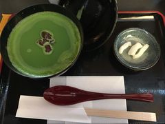 温抹茶白玉ぜんざい-中村藤吉(本店)