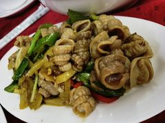酸菜炒鱼肠-蛇口康乐快餐鱼仔档(翠苑小区店)