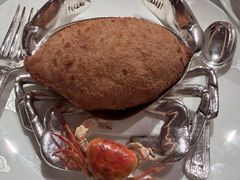 炸釀鮮蟹蓋-嘉麟楼