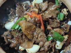 沙姜生啫牛舌-天宝食坊·啫啫煲大排档(西华路店)