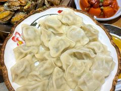 -东来菜馆•手抓海鲜家常菜•海鲜锅贴(鸽子窝店)