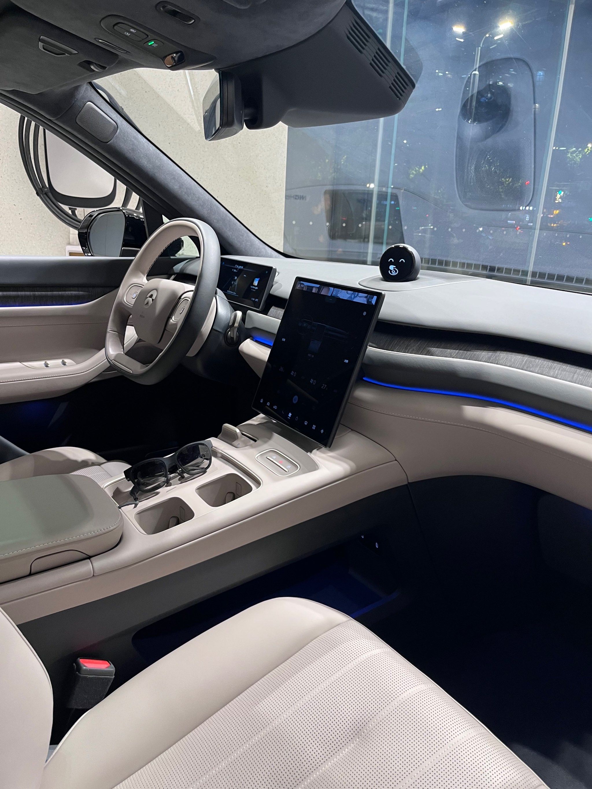 蔚来es8内饰分享