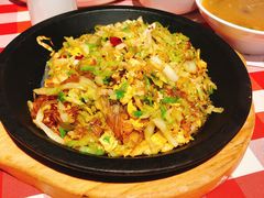 铁板包菜炒粉丝-西贝(上海新梅广场店)