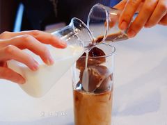 黑砖拿铁-dotcom coffee古点咖啡(致真大厦店)