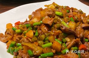 Stir-Fried Appetizing Chicken Offal