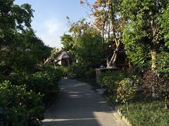 景观位-茅草房·河畔园林火锅