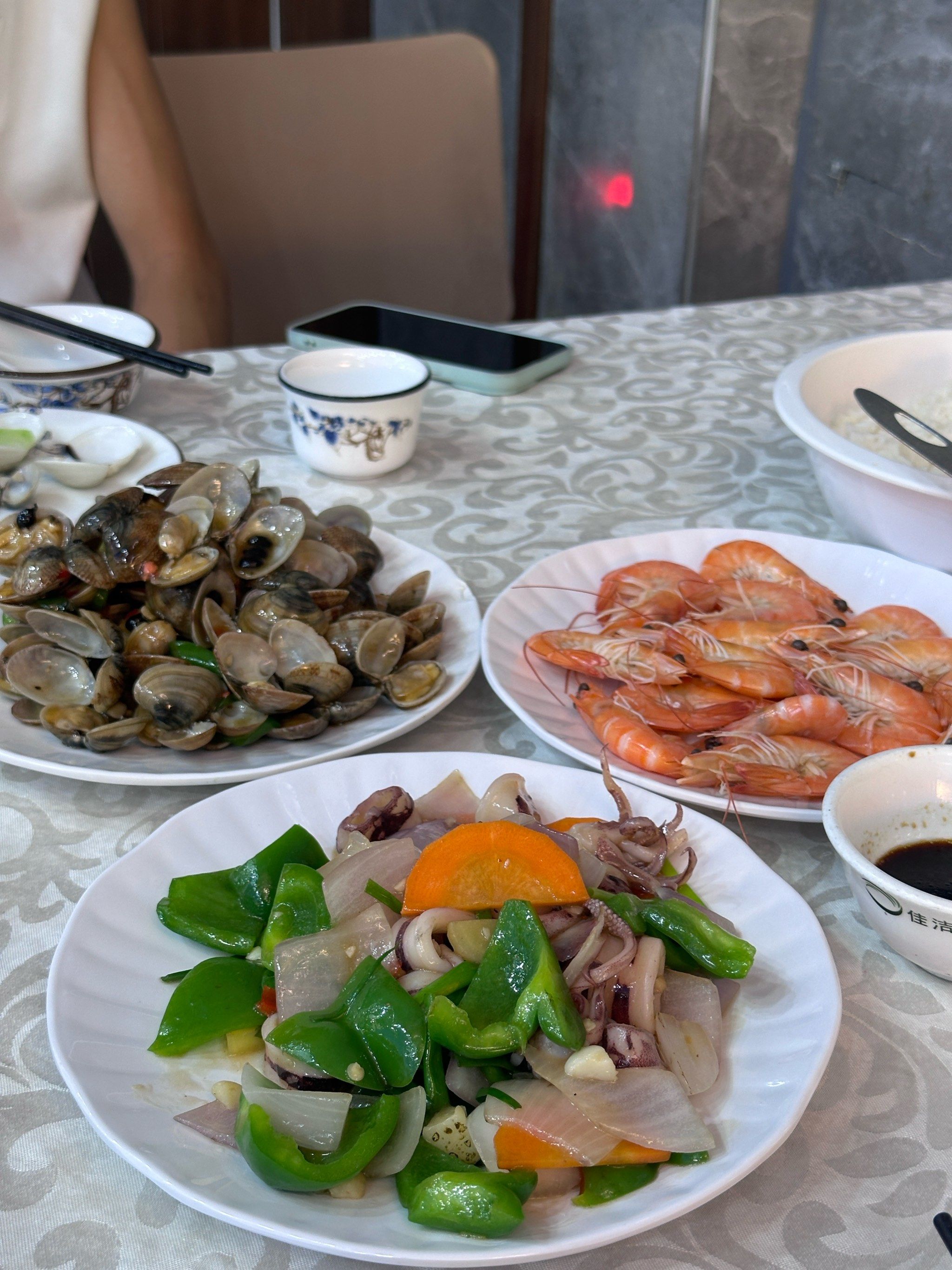 「鸿星饭店·鲜活海鲜」海鲜好吃,第一次来