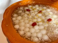 南瓜酒酿小圆子-玫瑰厅上海菜(兴国路店)