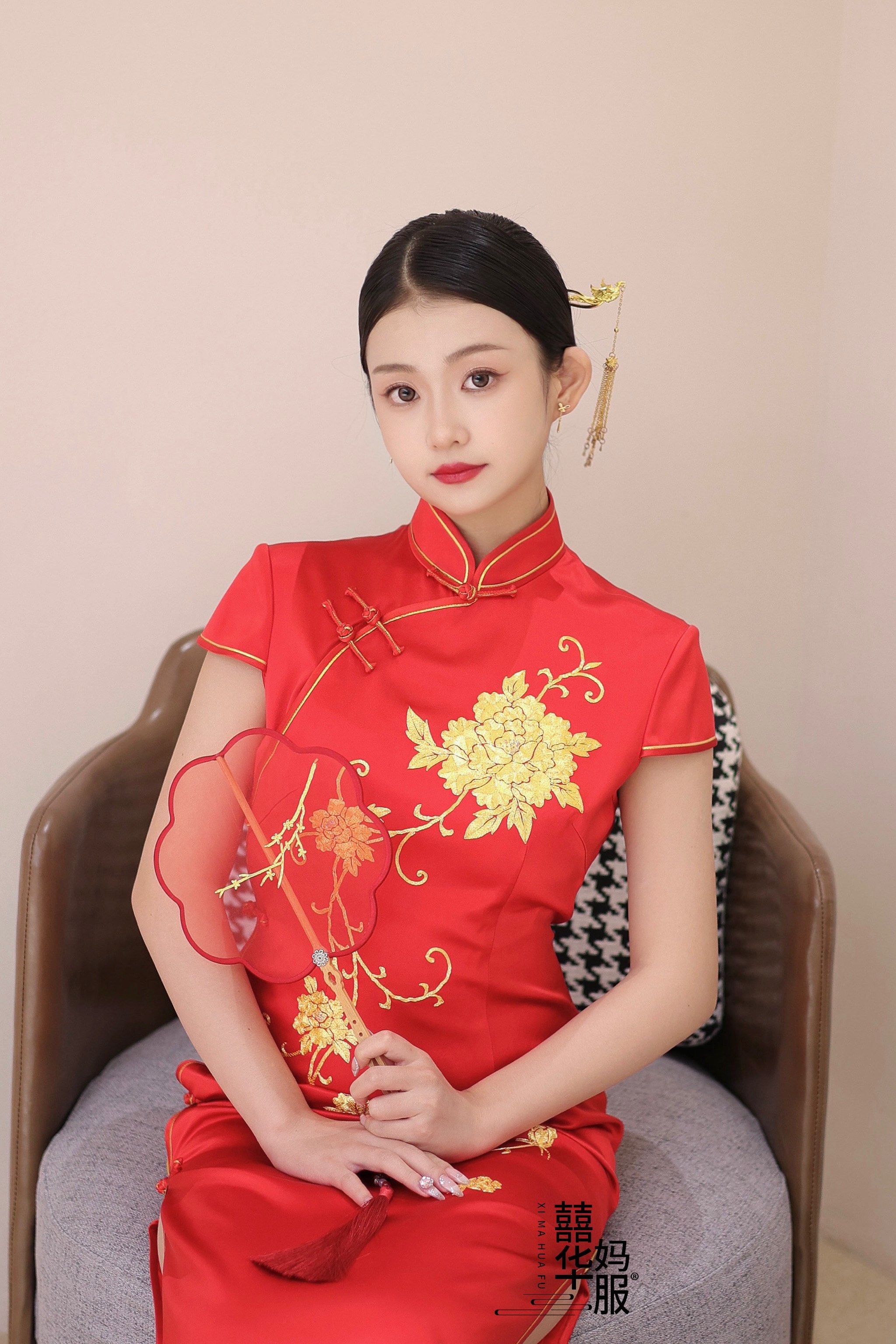 大同新娘旗袍