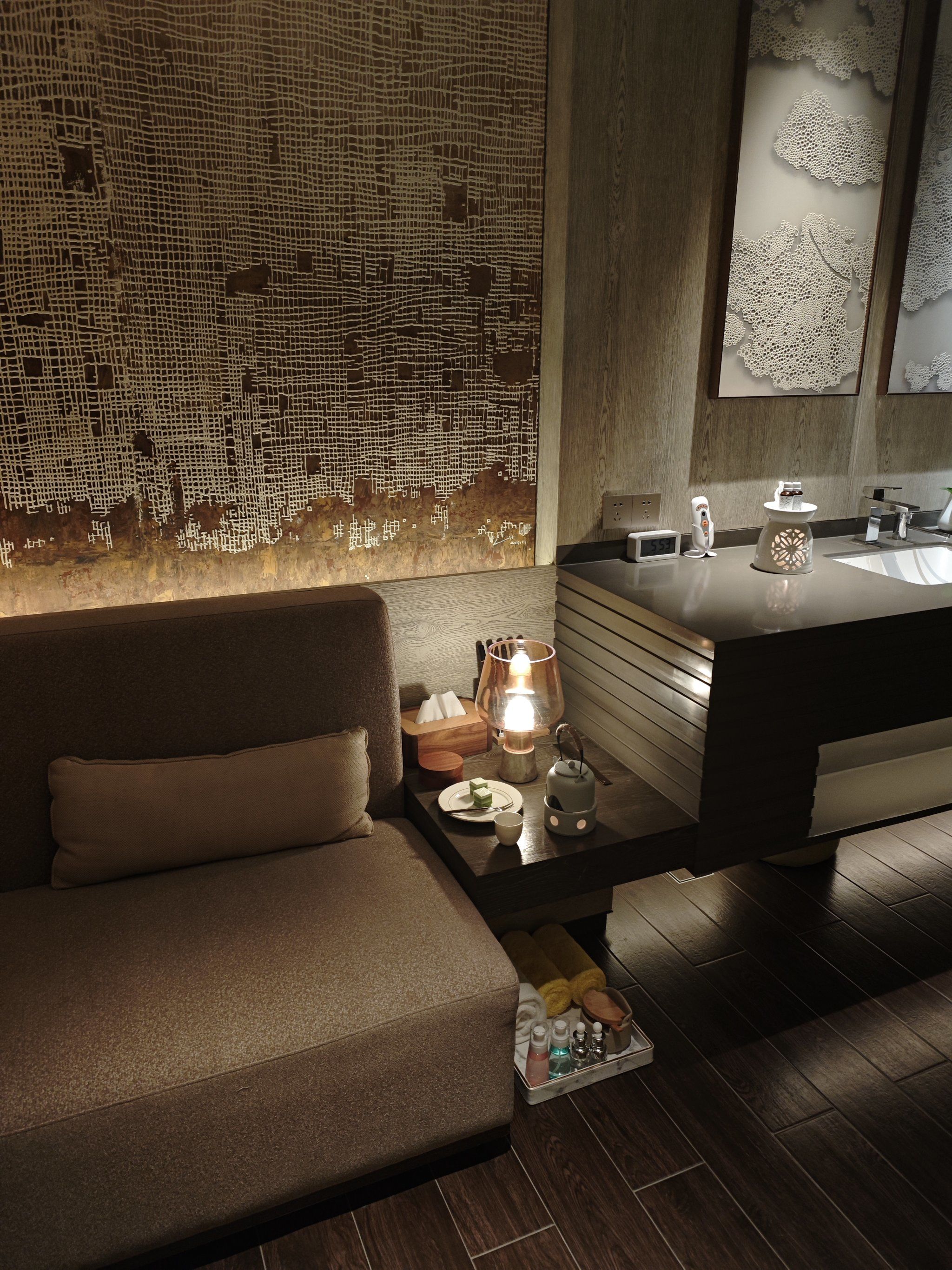 而且就在君悦酒店!环境也很大气