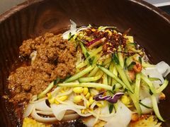 招牌肉酱凉皮-西北杂粮筐手工面凉皮(来福士店)