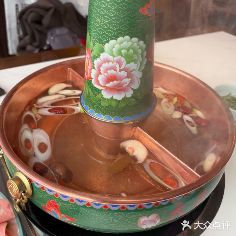 展览路的老北京涮肉 天義顺