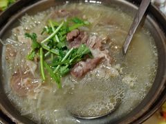 羊肉萝卜丝汤-柳沟豆腐宴69号福豆堂