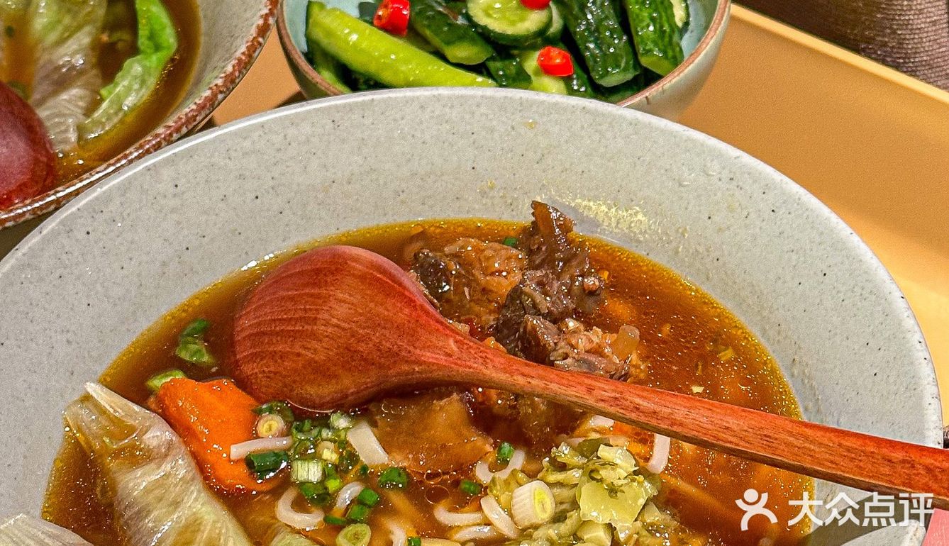 冬天这一口台式牛肉面！真的nuan到我