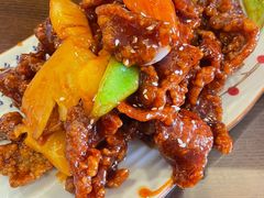 百合菠萝酥牛柳-津菜宋记老房子(鼓楼店)