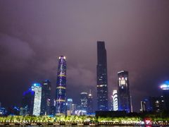 两岸风光-珠江夜游广州塔·中大码头
