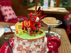 幸福加马焦糖戚风蛋糕-秘密旅行Bonjour(黑金冠 江南西店)