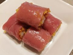 鲜虾红米肠粉-希尔顿酒店-豫园中餐厅