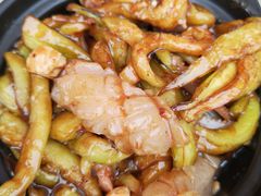 三鲜茄子煲-健康小吃