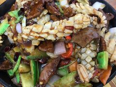 鱿鱼爆腰花铁板-卢庄(江汉路店)