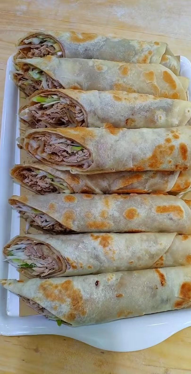 天天领红包大饼卷肉谁能不爱呢.每个北方