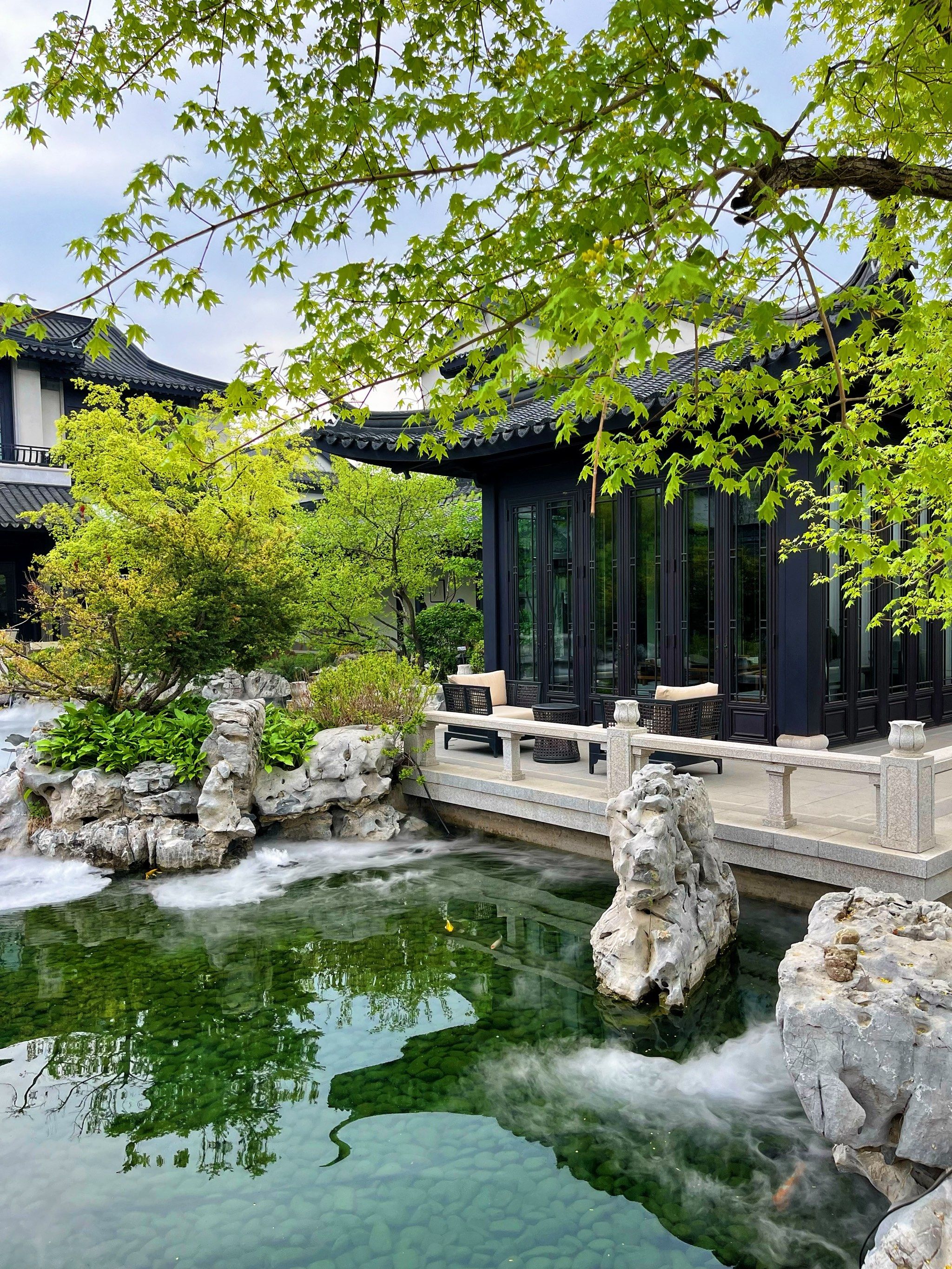 把家安在苏式园林中