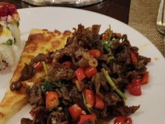 小炒黄牛肉-长沙芙蓉国温德姆至尊豪廷大酒店 - 自助餐厅