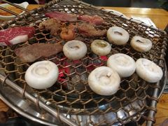 烤口蘑-三千里韩式炭火烤肉(南八马路店)