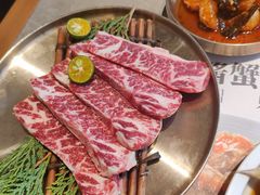 -草家酱蟹炭火烤肉店(珲春南路一店)