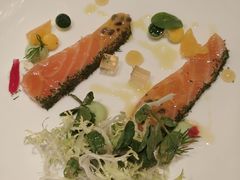 莳萝柠檬腌制三文鱼-福楼法餐厅FLO