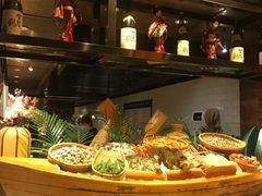 自助取餐区-OPEN開全日自助餐厅·牛肉火锅·海鲜(佛山希尔顿酒店)