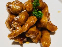 雪花糖醋里脊-绿茶餐厅(布吉万象汇店)