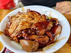 猪脚拼四点金-昌记隆江猪脚饭(白石龙店)