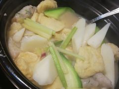 丝瓜鱼腐煲-农汤老店(顺联公园里店)