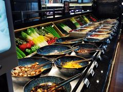 自助取餐区-盛江山自助料理(太原街万达店)