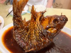 罾蹦鲤鱼-奥华餐厅·老张记(台基厂店)