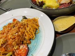 海鲜番茄意面-魏斯理汉堡(西安沣东吾悦店)